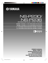 Yamaha NS-P230 Owner's manual