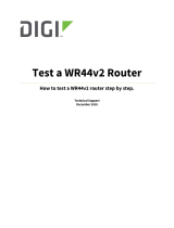 Digi TransPort WR44 v2 Testing Manual