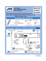 JVC DRMV100B - DVDr/ VCR Combo User manual