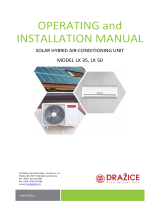 Drazice LX 50 Operating and Installation manual