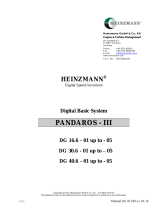 Heinzmann PANDAROS III DG 16.6 User manual