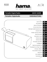 Hama DR200BT Portable Digital Radio User guide