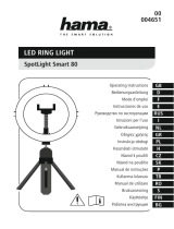 Hama SpotLight Smart 80 LED Ring Light Owner's manual