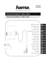 Hama Universal Smartphone or Tablet Holder Owner's manual