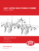 LELY LOTUS 600 User manual