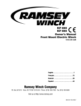 Ramsey Winch REP 8000 Owner's manual