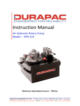 Durapac DPR-223 User manual