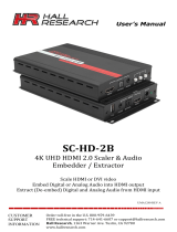 Hall Research Technologies SC-HD-2B User manual
