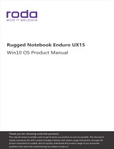 Roda Enduro UX15 User manual