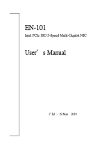 Gbord EN-101 User manual