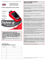 Electro-PJP Tohm-e TE-DE100 Maintenance Instructions