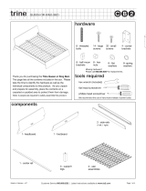 CB2 Trine Queen or King Bed Assebly Instructions