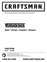 Craftsman VERSASTACK CMST17510 User manual