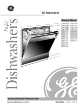 GE Profile EDW2060 User manual