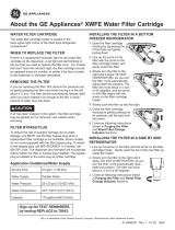 General Electric Co XWF User manual
