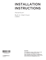 GE CSB913P4NW2 Installation guide