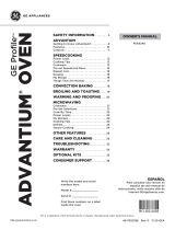 GE  PSA9240SPSS  Owner's manual