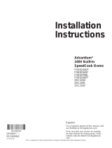 GE PSB9240BLTS Installation guide