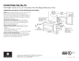 GE Profile Series PVM9179BLTS Dimensions Guide