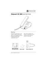 Polycom CX 200 Quick start guide