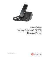 Polycom CX 200 User manual