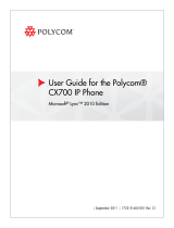 Poly CX700 User guide