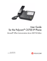 Poly CX700 User manual