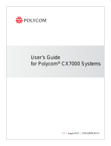 Polycom CX7000 User manual
