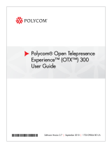 Polycom OTX 300 User manual
