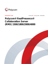 Polycom (RMX) 1500 User manual