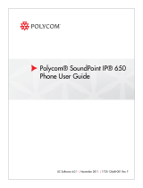Polycom IP 650 User manual