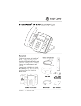 Poly SoundPoint IP Color Expansion Module User guide