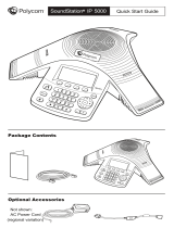 Poly SoundStation IP 5000 Quick start guide