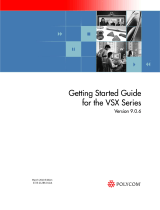 Polycom VSX Series User manual