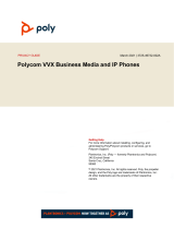 Poly VVX 601 User guide