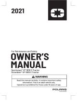 ATV or Youth Sportsman XP 1000 S EPS Owner's manual