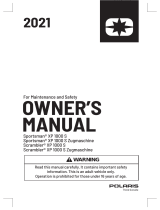 ATV or Youth Sportsman XP 1000 S EPS Owner's manual
