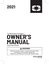 ATV or Youth Sportsman 6x6 570 EPS Owner's manual