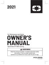 ATV or Youth Sportsman XP 1000 Touring Owner's manual