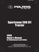 ATV or Youth Tractor Sportsman 500 EFI User manual