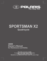 ATV or Youth Sportsman X2 500 EFI / Sportsman X2 800 EFI User manual