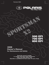 ATV or Youth Sportsman X2 500 EFI / 700 EFI / 800 EFI Owner's manual