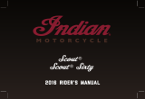 Indian Scout / Scout Sixty Owner's manual