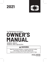 Ranger GENERAL 1000 DELUXE ABS Owner's manual