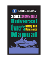 Snowmobiles Snowmobile Universal Owner's manual