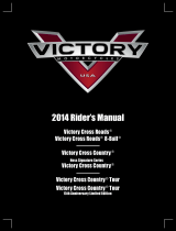 Victory Motorcycles Victory Cross Roads / Country / Ness Sig / Tour Owner's manual