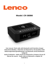 Lenco CR-580BK User manual