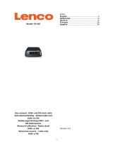 Lenco CR-605BK Owner's manual