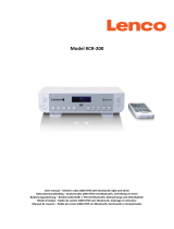 Lenco KCR-200 Kitchen Radio Owner's manual