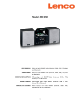 Lenco MC-250BK Owner's manual